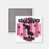 Dachshund Ma Magnet Magneet (Voorkant / Achterkant)