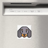 Dachshund Magneet (Insitu (Vaatwasser))