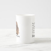 Dachshund Mam Bone China Mok (Voorkant)