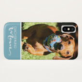 Dachshund Mam Smooth Voeg je foto toe Case-Mate iPhone Case (Achterkant (horizontaal))