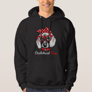 Dachshund mama Doxie Wiener Lover moederdag Hoodie