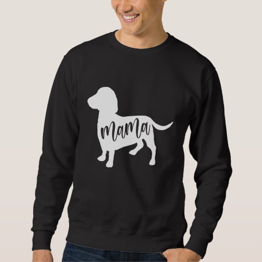 Dachshund Mama For Teckel sausage hounds Dachshund Trui (Voorkant)
