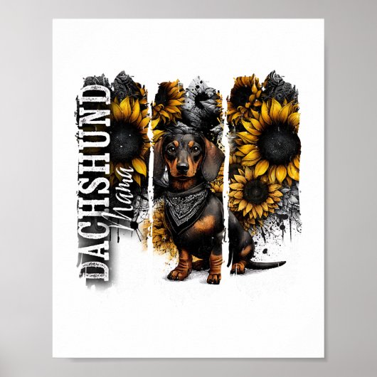 Dachshund Mama Poster (Voorkant)