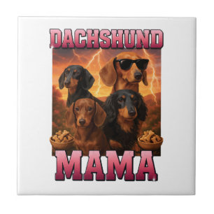 Dachshund Mama Tegeltje