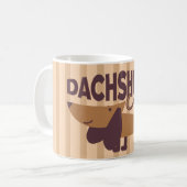 Dachshund Maman Mug (Devant gauche)
