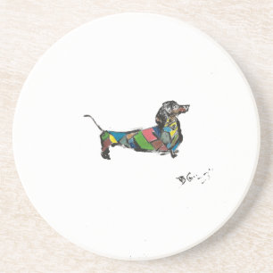 Dachshund Marmeren Onderzetters