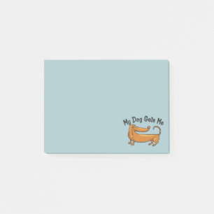 Dachshund Me Obtient Post-it® Notes 4 x 3