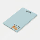 Dachshund Me procure des Post-it® Notes 4 x 6 (Incliné)