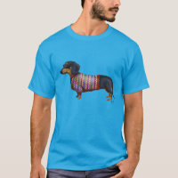 Dachshund met poly Sweater