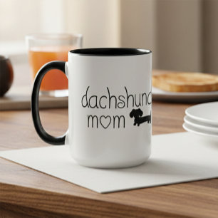 Dachshund Moeder Mok voor Wiener Hondenliefhebbers