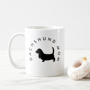 Dachshund moeder worst hondenliefhebber cadeau koffiemok