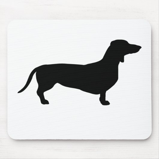 Dachshund Mousepad Muismat (Voorkant)