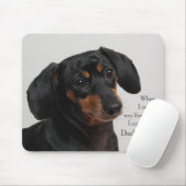 Dachshund Mousepad Muismat (Met muis)
