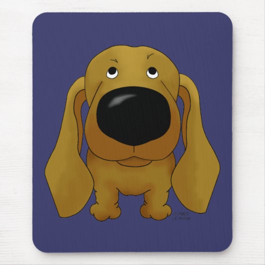 Dachshund Mousepad Muismat (Voorkant)