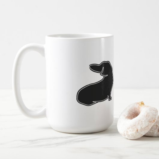 Dachshund Mug (Avec donut)