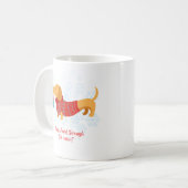 Dachshund Mug (Devant gauche)