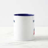 Dachshund Mug - Amusant Amoureux des chiens patrio (Centre)