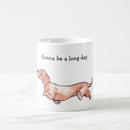 Dachshund Mug Animé (Centre)