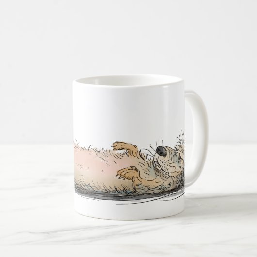 Dachshund Mug drôle (Devant droit)