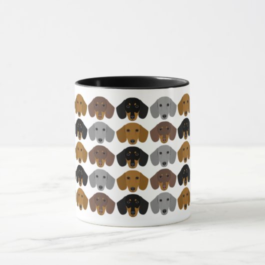 Dachshund Mugs (Centre)