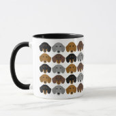 Dachshund Mugs (Gauche)