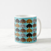 Dachshund Mugs (Devant droit)