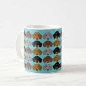 Dachshund Mugs (Devant gauche)