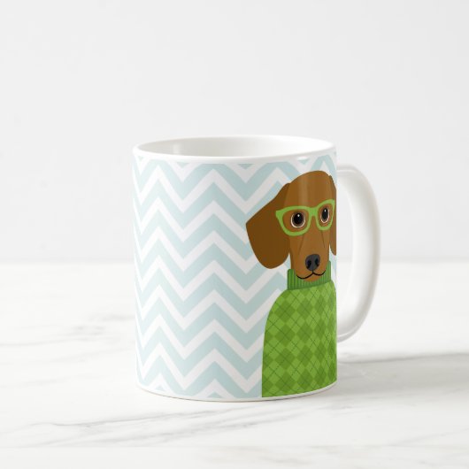 Dachshund Mugs (Devant droit)