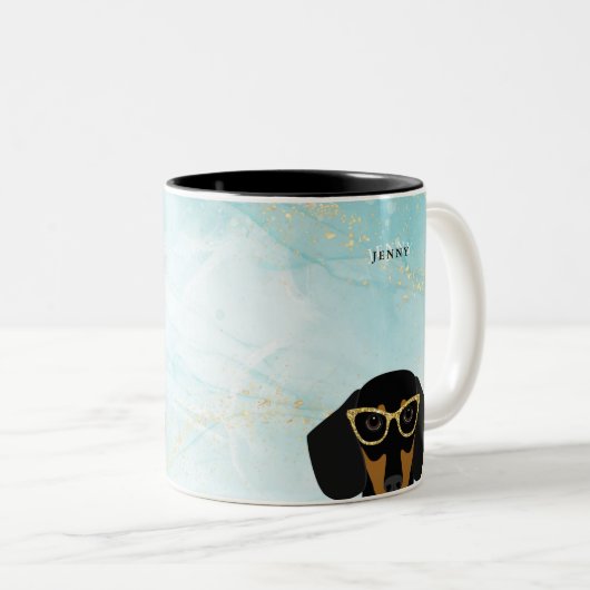 Dachshund Mugs (Devant droit)