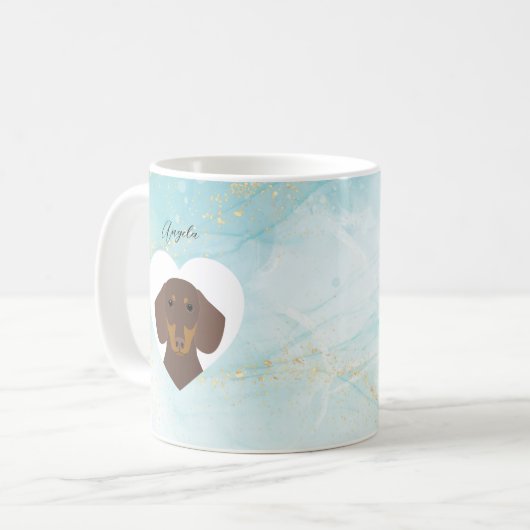 Dachshund Mugs (Devant gauche)