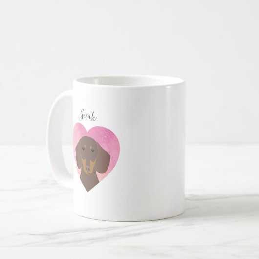 Dachshund Mugs (Devant gauche)