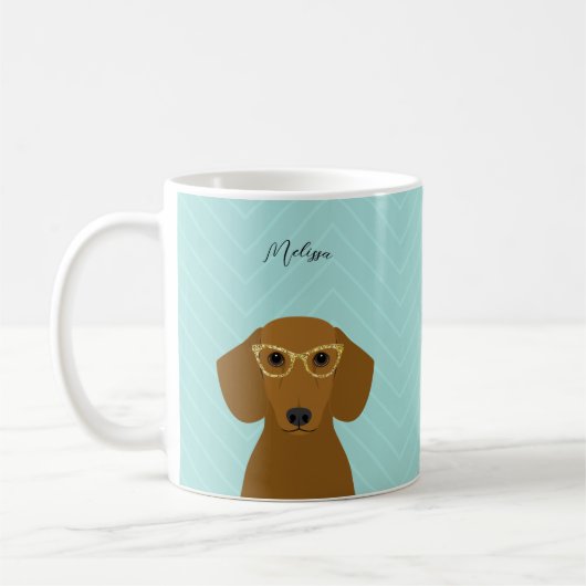 Dachshund Mugs (Gauche)