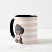Dachshund Mugs (Devant gauche)