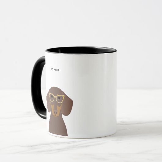 Dachshund Mugs (Devant gauche)