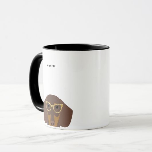 Dachshund Mugs (Devant gauche)