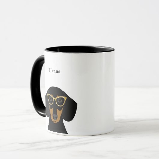 Dachshund Mugs (Devant gauche)