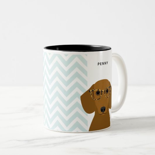 Dachshund Mugs (Devant droit)