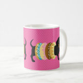 Dachshund Mugs (Devant droit)
