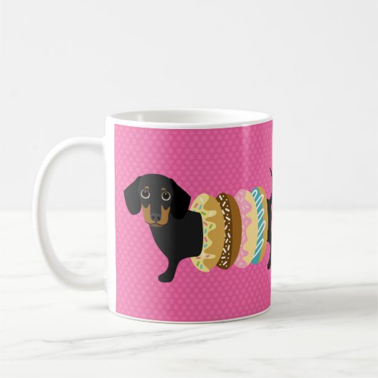 Dachshund Mugs (Gauche)