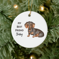 Dachshund My Best Friend Custom Pet Name