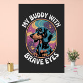 Dachshund My Buddy With Brave Eyes (Mariage)