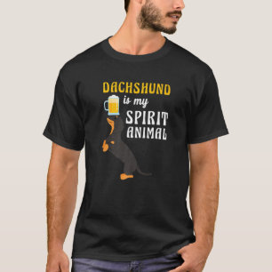 Dachshund My Spirit Animal Wiener Sause Puppy O T-shirt
