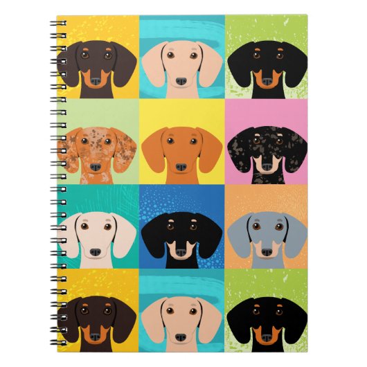 Dachshund Notitieboek (Voorkant)