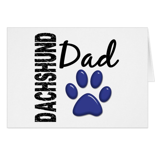 Dachshund Pap 2 (Voorkant Horizontaal)