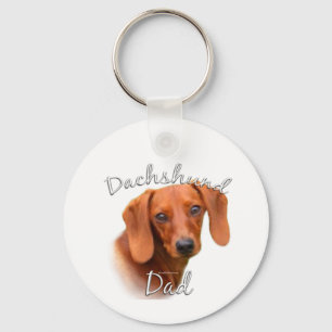Dachshund Pap 2 Sleutelhanger