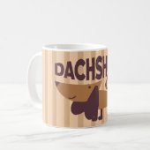 Dachshund Papa Mug (Devant gauche)