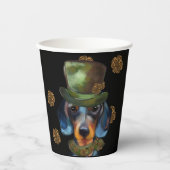 Dachshund Papieren Bekers (Voorkant)