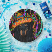 DACHSHUND PAPIEREN BORDJE (Feest)