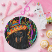 DACHSHUND PAPIEREN BORDJE (Feest)