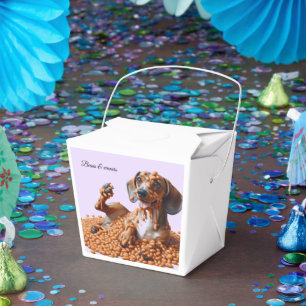 Dachshund Party Bedankdoosjes